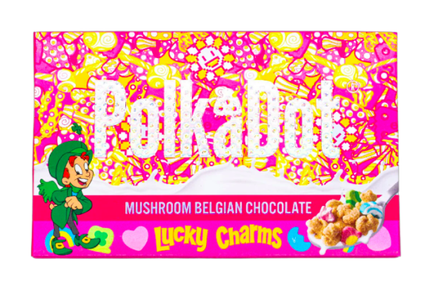 Polkadot Lucky Charms 4g Chocolate Bars For Sale