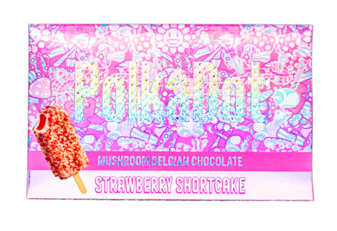 Polkadot Strawberry Shortcake 4g Chocolate Bars For Sale