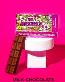 Buy Mr Mushies Milk Chocolate Bars Online