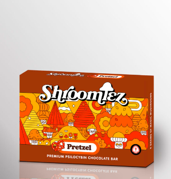 Buy Shroomiez Pretzel Chocolate Bars Online