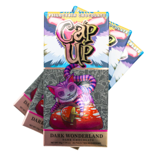 Cap Up Dark Wonderland Chocolate Bars For Sale Online